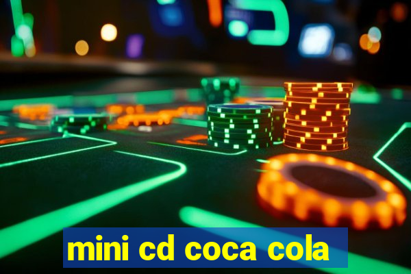 mini cd coca cola